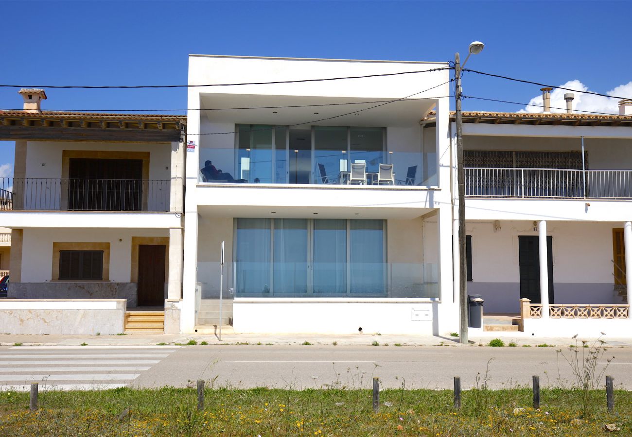 Apartamento en S´Estanyol - Familiar apartamento frente al mar