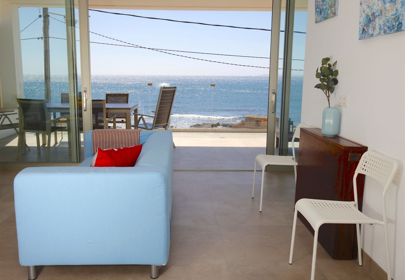 Apartamento en S´Estanyol - Familiar apartamento frente al mar