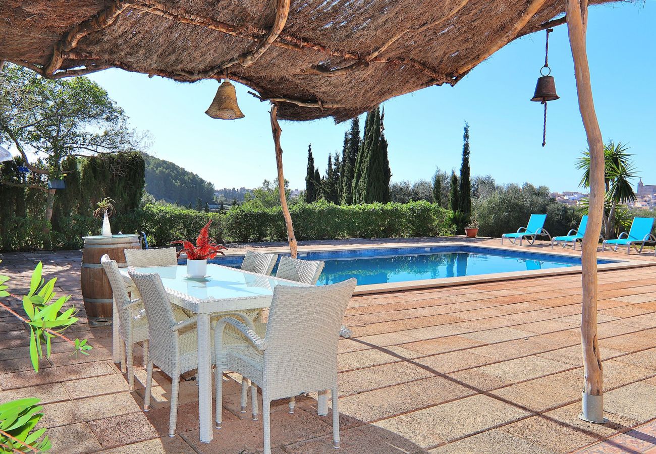 chalet, mallorca, alcudia, piscina. 