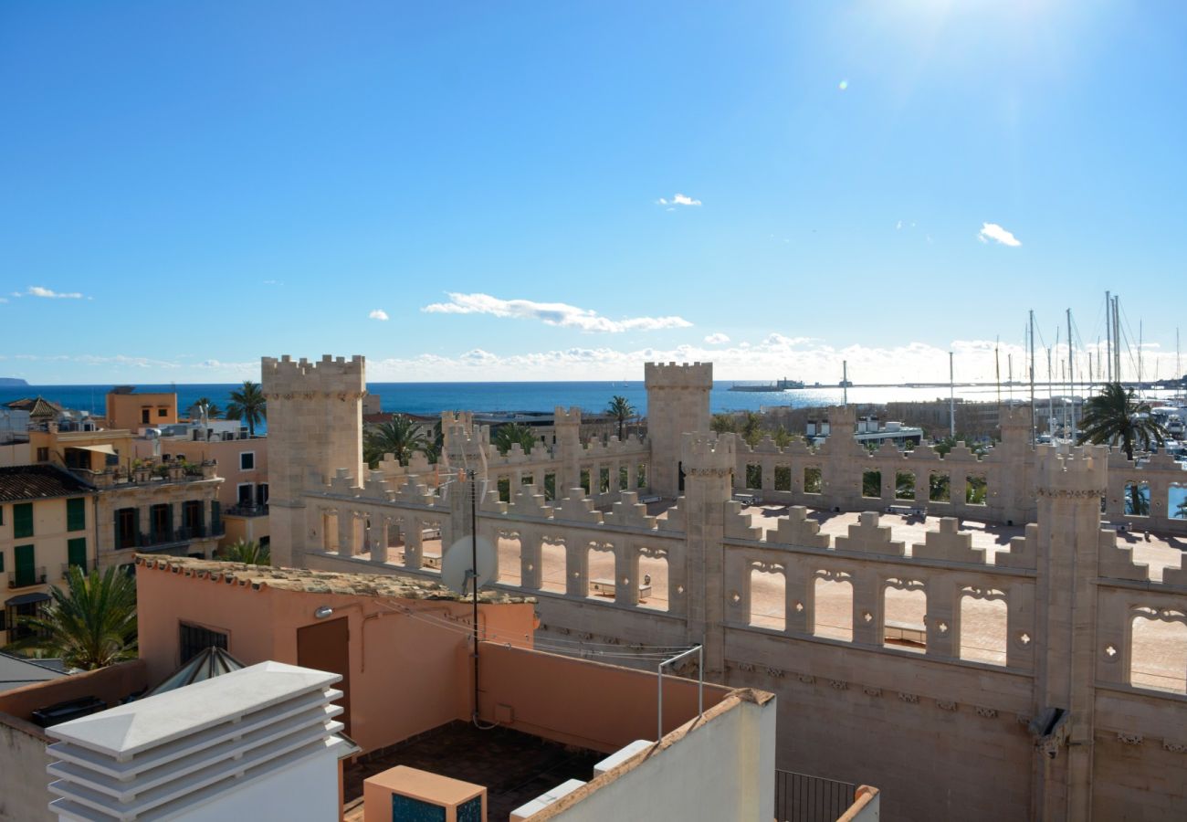 Ferienwohnung in Palma de Mallorca - Lonja Suites 4 white