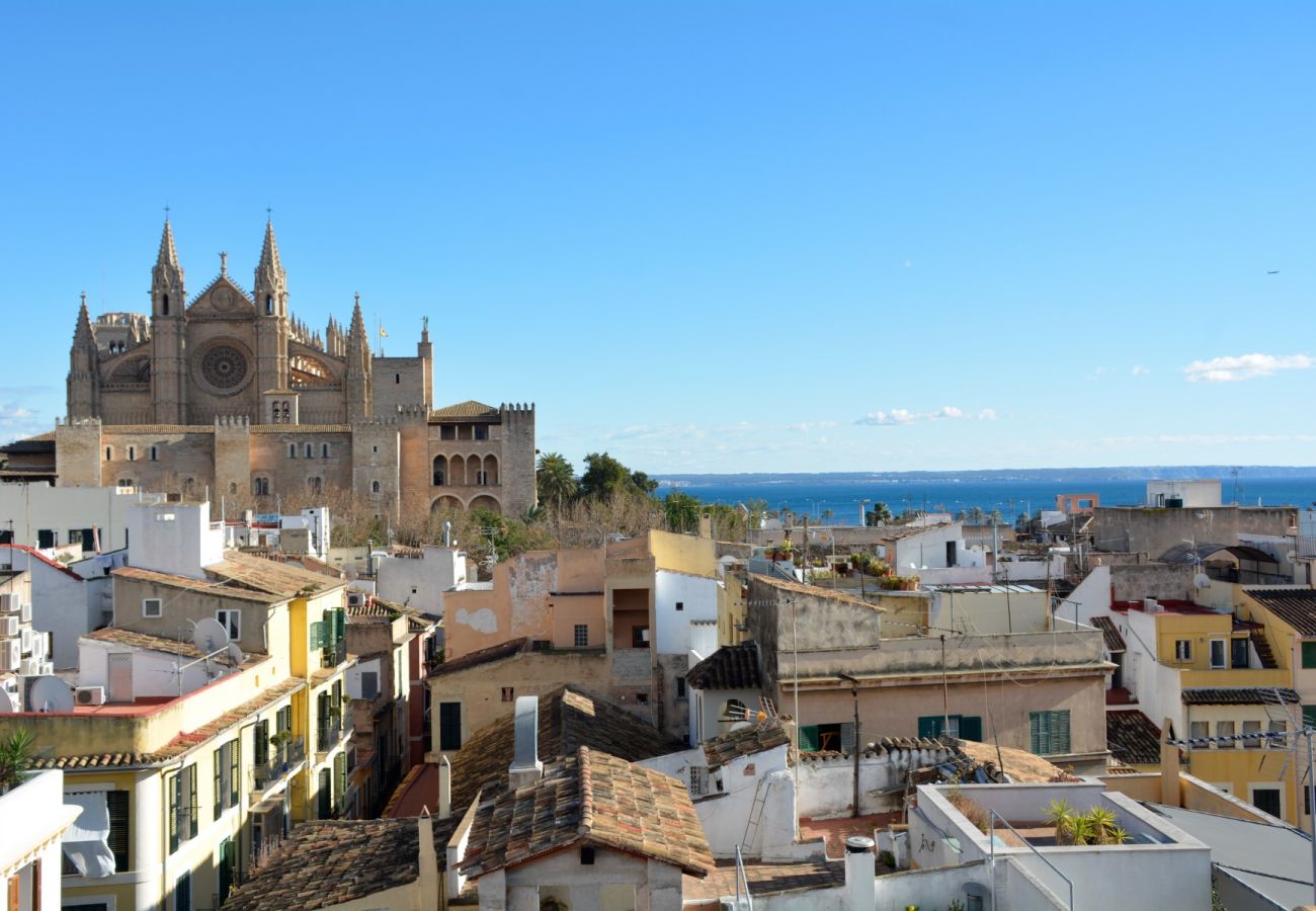 Ferienwohnung in Palma de Mallorca - Lonja Suites 4 white