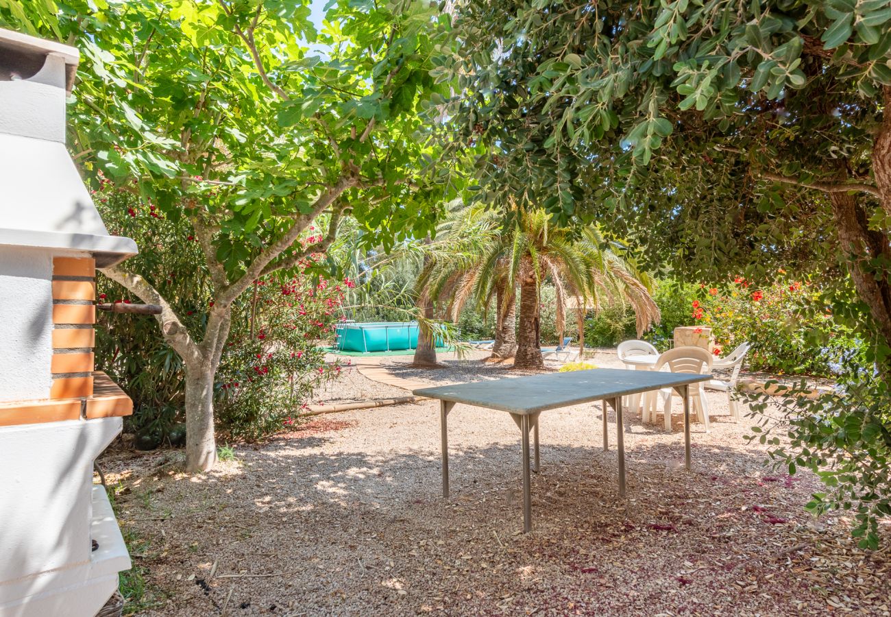 Ferienhaus in Cala Murada - Casa Jardin